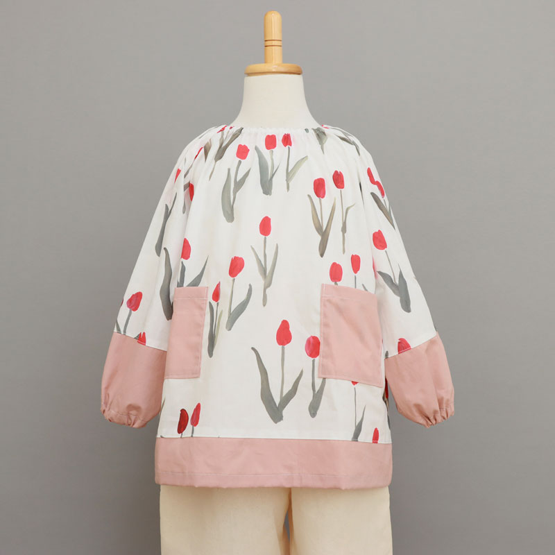 ごきげん☆キッズスモックの型紙 - 子供服の型紙・パターンならソーイングママ