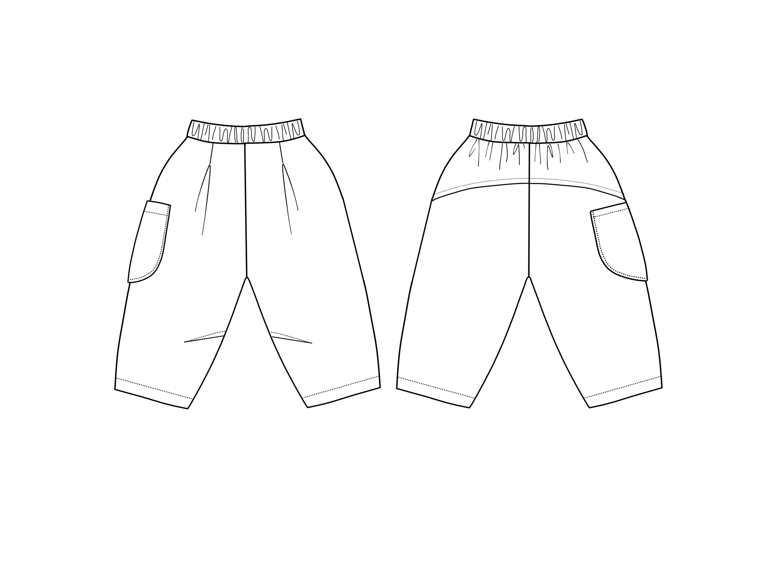 どんぐりパンツで作れるバリエーション